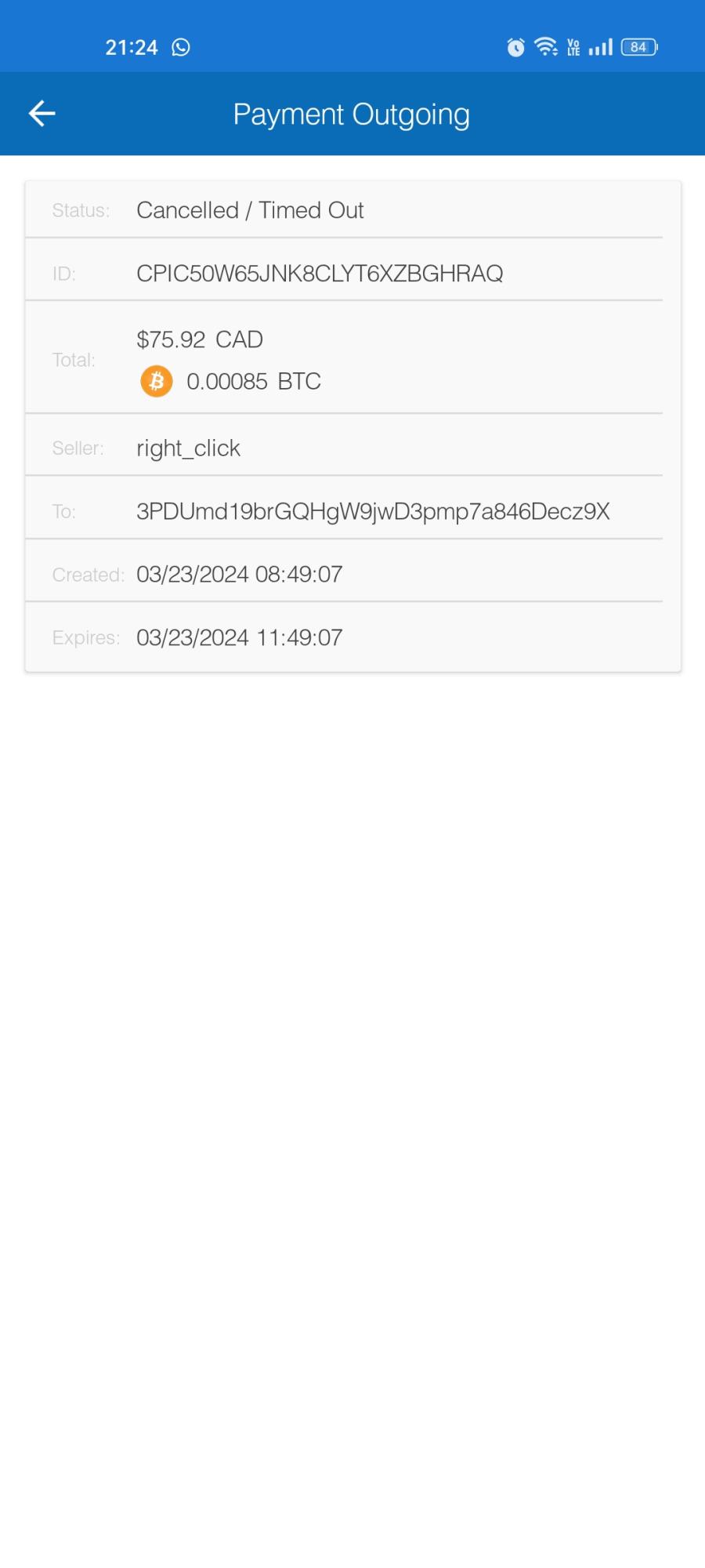 I Sent 50€ in BTC via CoinPayments but It Never Reached My Account - Xolvie