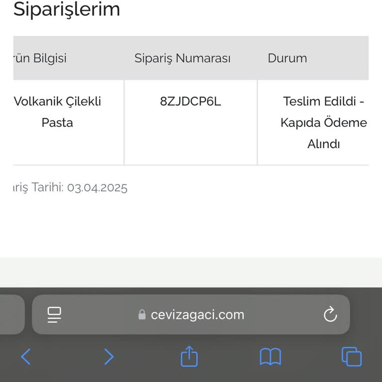 Ceviz Ağacı'ndan Hayal Kırıklığı: Kalitesiz Pasta Deneyimi
