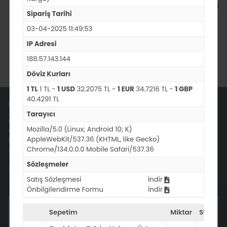 Amortisör Takozu Siparişinde İletişim Ve Teslimat Sorunu