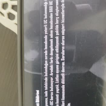 Yüklenen UC'nin Hesaba Geçmemesi