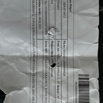 Nike Ayakkabıda Metal Çıkması Ve İlgisizlik