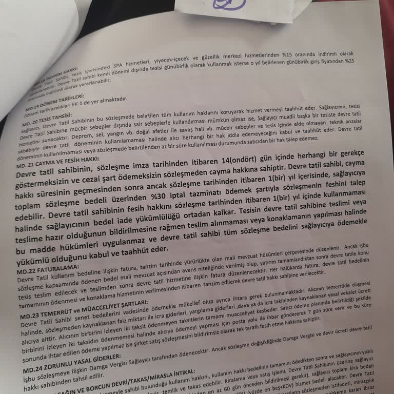 Termal Tatil Köyünde Yaşanan İptal Sorunu