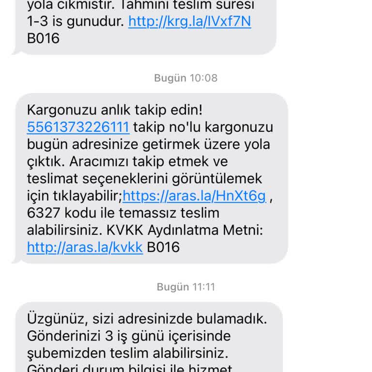 Kurye İletişimsizliği Ve Yanıltıcı Teslimat Bildirimi
