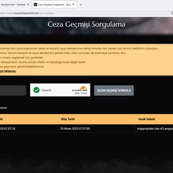 Haksız Chat Banı Ve Yetersiz Destek