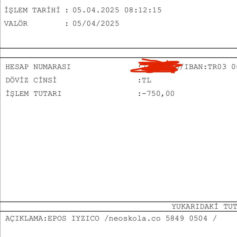 Haberim Olmadan Yapılan 750₺ Kesinti Şoku