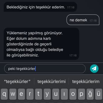 Kentkart Bakiye Yükleme Sorunu