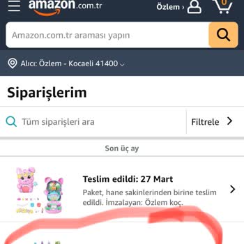 Amazon'dan Beklenen Teslimat Hayal Kırıklığı