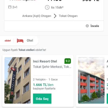 Obilet'ten Aldığım Biletin Saati Ve Koltuğu Değiştirildi