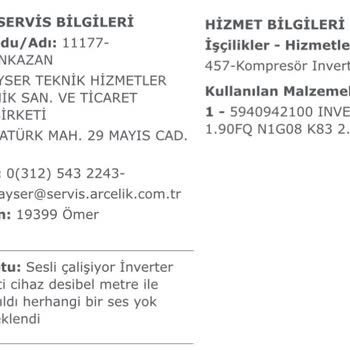 Arızalı Buzdolabı Ve Yanıltıcı Servis Hizmeti