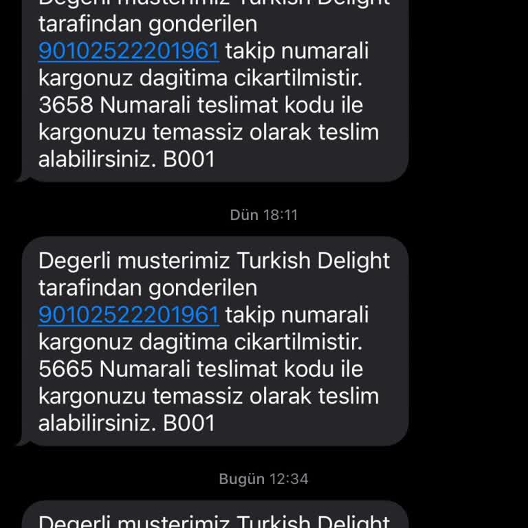 Sürat Kargo Batıkent Şubesi Teslimat Sorunu
