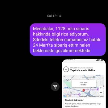 Sipariş Bilgisine Ulaşamama Ve İletişim Sorunları