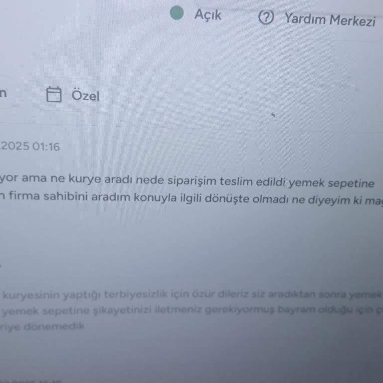 Yemek Sepeti İle Çıkış Sürecindeki Zorluklar