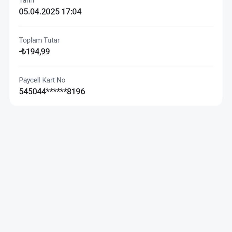 Yanlış Çekim: 195₺ İadesi Bekleniyor