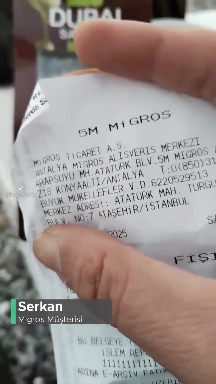 Migros'tan Almış Olduğum Tada Dubai Sandviç Markasından Şikayetim Var! videonun kapak resmi
