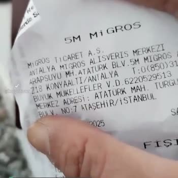 Migros'tan Almış Olduğum Tada Dubai Sandviç Markasından Şikayetim Var!