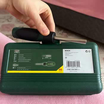 Bosch Tornavida Seti Hayal Kırıklığı