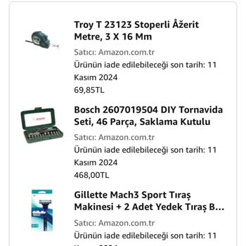 Bosch Tornavida Seti Hayal Kırıklığı