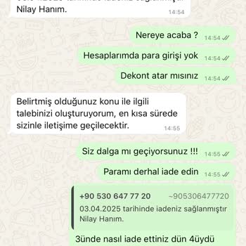 İade Yapılmadı Kayıtlar Havada Kaldı