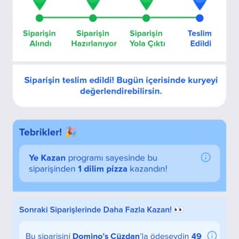 Sipariş Teslimatında Sistem Hatası