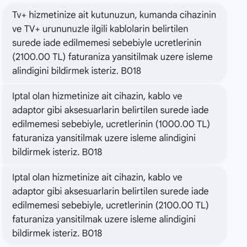 Yanıltıcı Cihaz İade Süreci