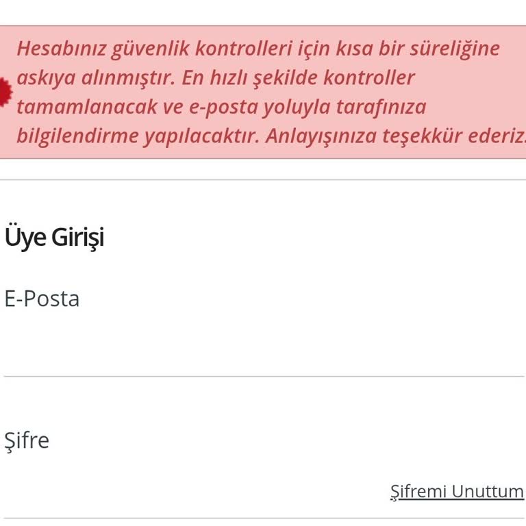 Hesabım Askıya Alındı: Yüklediğim Bakiye Kullanılamıyor