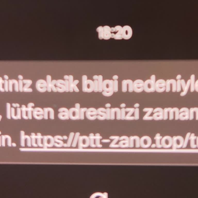 PTT Mesajlarıyla Gelen Bilgi Güvenliği Sorunu