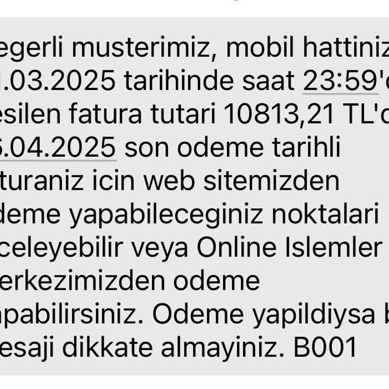 Türk Telekom'dan Yüksek Fatura Şoku Ve Kötü Hizmet