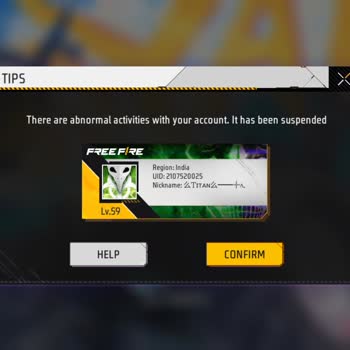 Garena Free Fire Glitch Ban, Please Unsuspend My ID