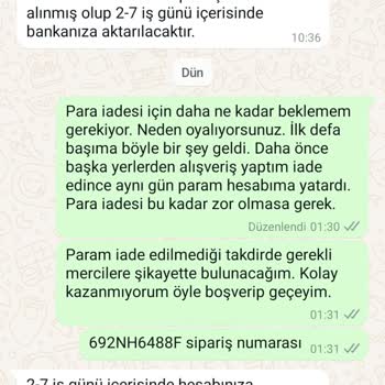 Selin Shoes: Para İadesi Yapılmayan Sipariş