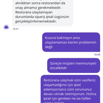 GetirYemek İle Uzayan Bekleyiş Ve İptal Sorunu
