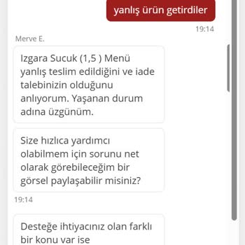 Yanlış Sipariş Ve Destek Hüsranı