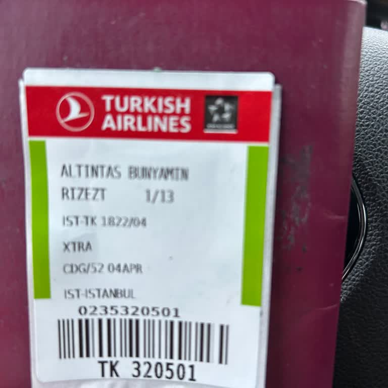 THY Uçuşunda Valiz Kaybolması Ve Yetersiz Müşteri Hizmeti