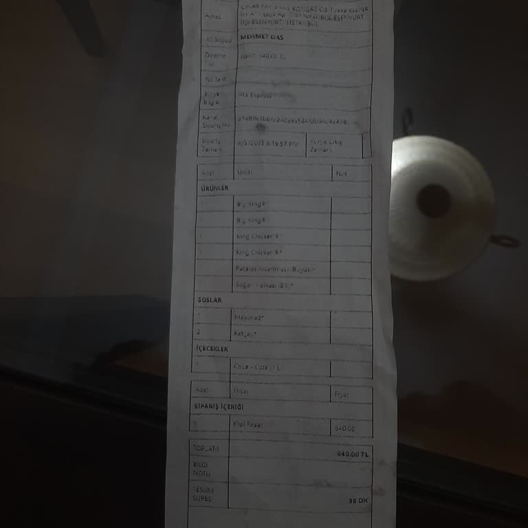 Eksik Sipariş Sorunu: Big Mac Eksikliği