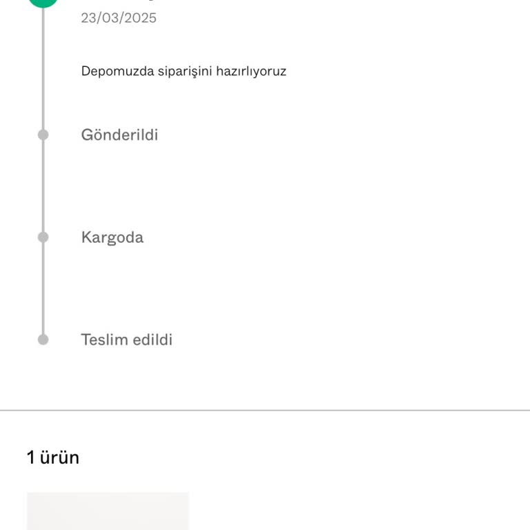 Sipariş Gecikmesi Ve İletişim Sorunu