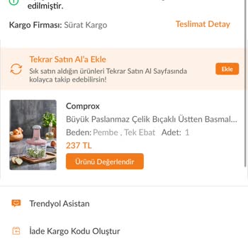 Teslim Edilmeyen Kargo Ve Sorumsuz Hizmet