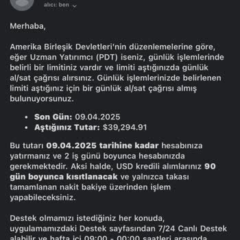 Midas'ın Yanıltıcı Bilgilendirmesi Ve Yatırımcıyı Zor Durumda Bırakması