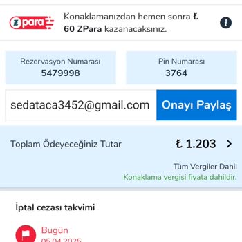 Yanıltıcı Rezervasyon Ücreti Talebi