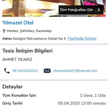 Yanıltıcı Rezervasyon Ücreti Ve İletişim Sorunları