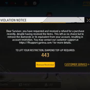 Garena Free Fire Took My ID After Negative Diamond Issue - I Want It Back