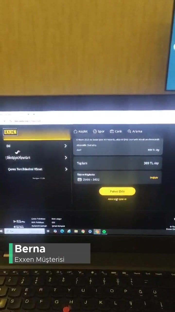 Exxen Üyelik İptali Yapamıyorum! videonun kapak resmi