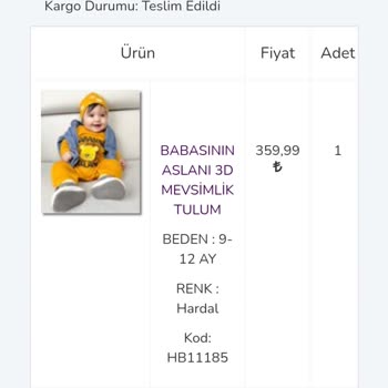 Yıkamada Sökülen Bebek Kıyafetleri