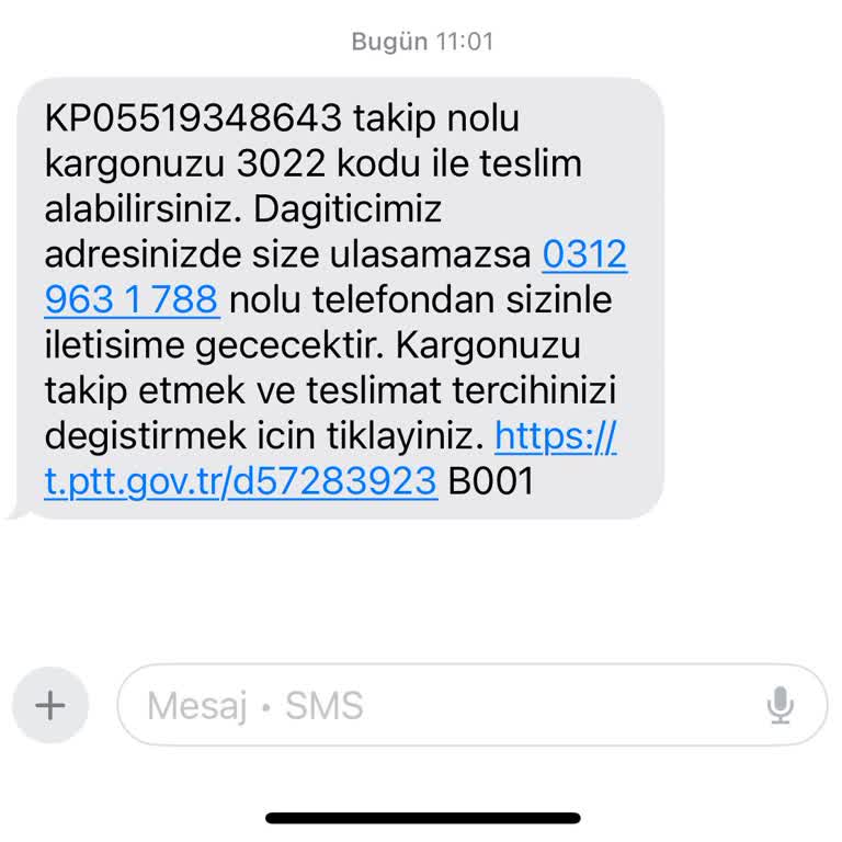 PTT Kargo'nun Arama Yapmaması Ve Teslimat Sorunu