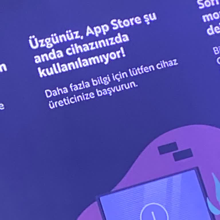 Vestel Smart TV App Store Erişim Sorunu