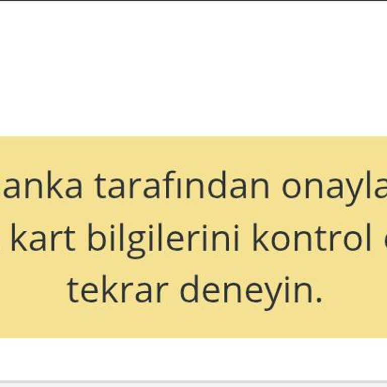 Ziraat Bankası İnternet Alışveriş Sorunu
