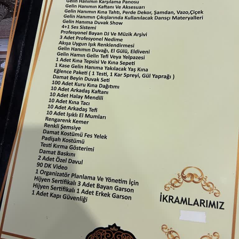 Para Odaklı Salon Hizmeti Ve Eksik Teslimatlar