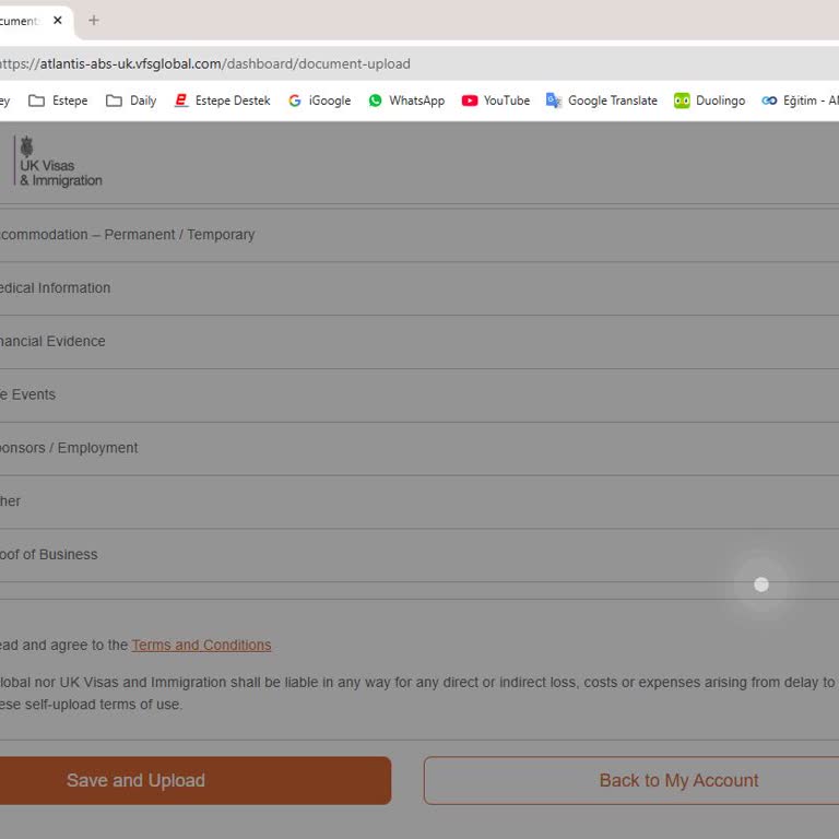 Belge Yükleme Sorunu Ve Teknik Hatalar