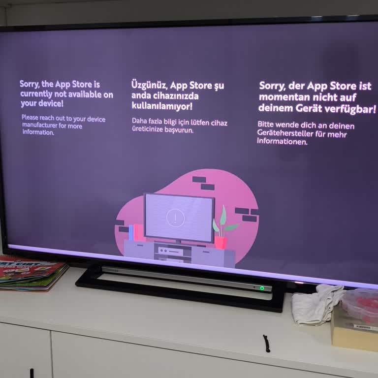 Toshiba TV Uygulama Erişim Sorunu