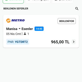 Metro Turizm İle İptal Edilen Sefer Ve Mağduriyet