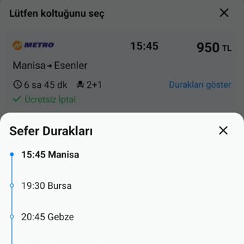 Metro Turizm İle İptal Edilen Sefer Ve Mağduriyet
