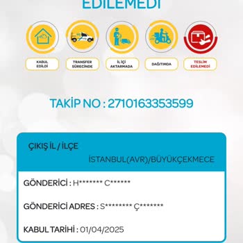 PTT Kargo: Adres Bulunamadı Sorunu Ve Teslimat Talebi